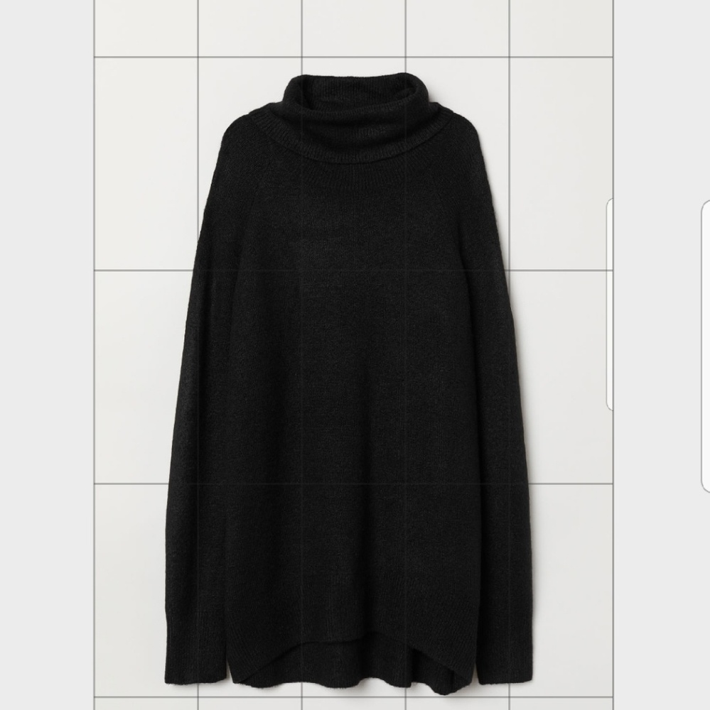 Knit turtle neck sweater